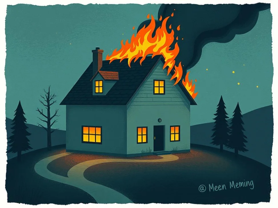 House on Fire Dream Meaning